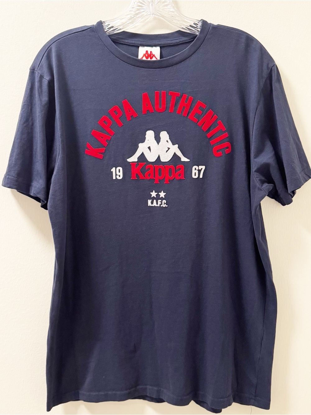 Kappa Authentic Logo Short Sleeve Tee - Size Large